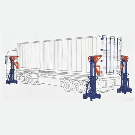 Container Loading & Unloading from Truck