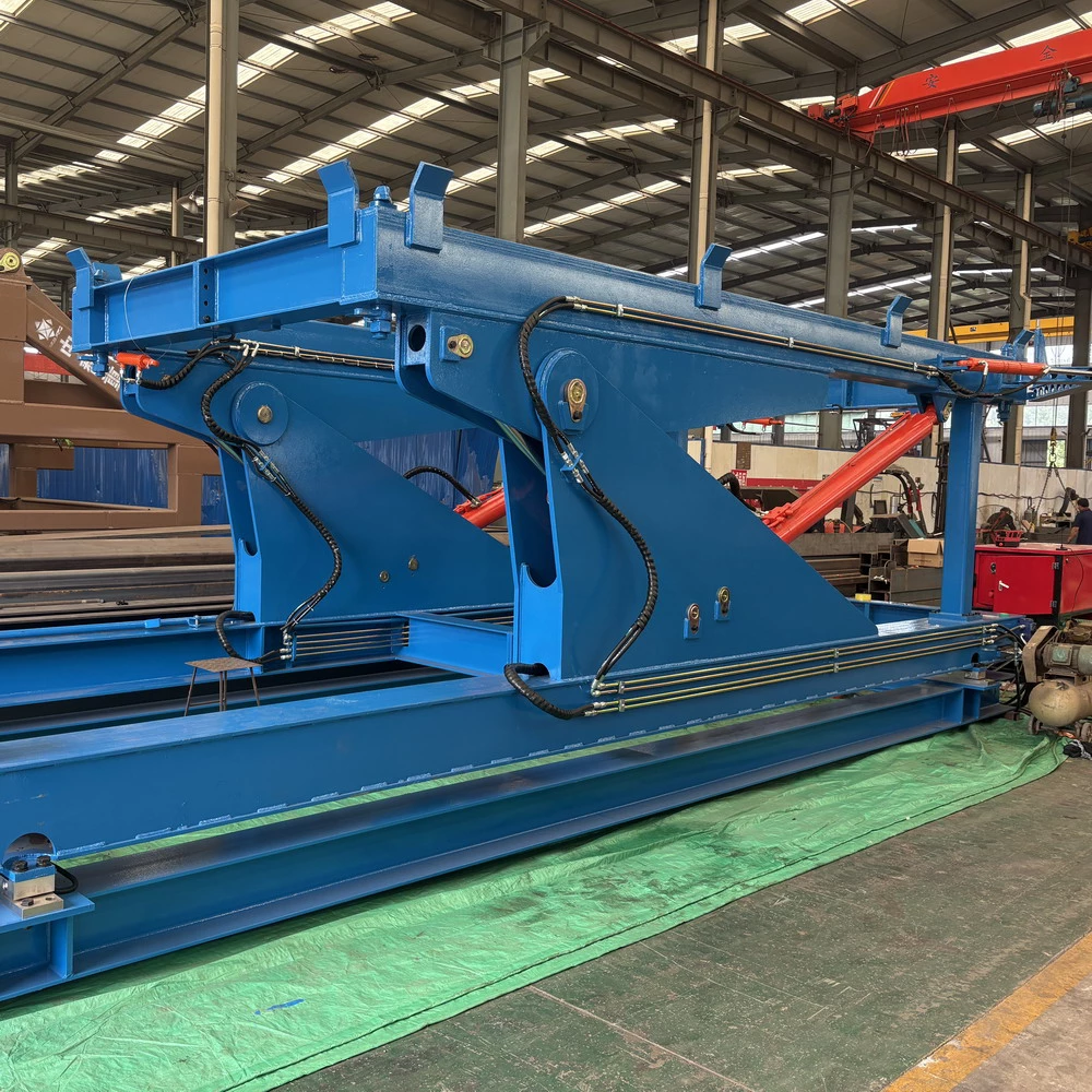 bulk unloading container tilter